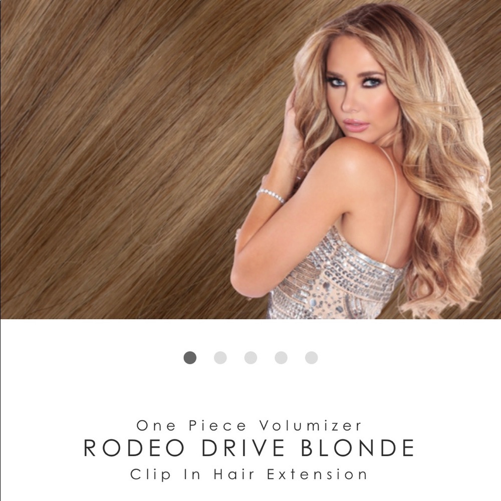 CASHMERE HAIR VOLUME ONE PIECE IN RODEO DRIVE 20”